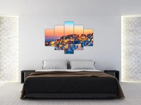 Tablou - Santorini în amurg (150x105 cm)