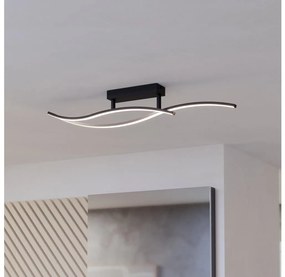 Plafonieră LED Eglo 901206 GRISOLIA LED/12W/230V 4000K negru