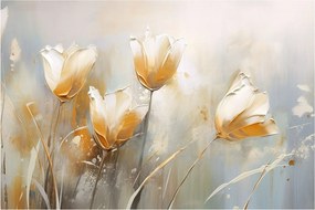Tablou - Pictura de lalele (90x60 cm)