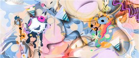 Tablou - Abstracție de basm (120x50 cm)