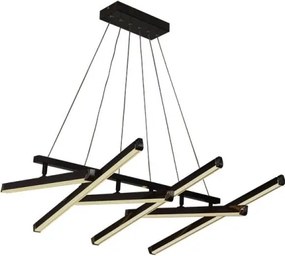 Lustră LED dimabilă aplicată LED/90W/230V 3000-6500K + telecomandă