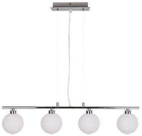 Candellux Raisa lampă suspendată 4x40 W alb 34-01399