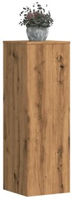 vidaXL Suporturi plante, 2 buc., stejar artizanal, 33x33x100 cm, lemn