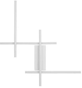 Aplica de perete LED design modern APECHO alb