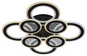 Lustră LED dimabilă aplicată LED/200W/230V 3000-6500K + telecomandă