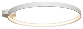 Lustra aplicata LED design modern circular CIRCLE 55, alb