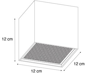 Spotlight de design auriu - Box Honey
