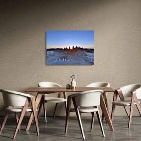 Tablou pe sticlă cu scenerie de nisip (70x50 cm)