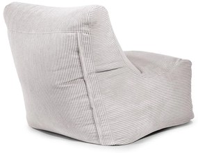 Fotoliu bean bag verde cu tapițerie din catifea reiată Seat 100 Lounge – SLOWDOWN