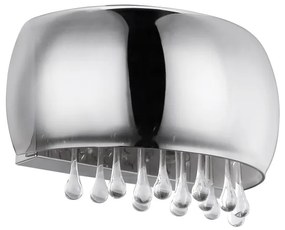 Aplica de perete design modern KALLA fumuriu 15809W GL