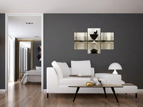 Tablou cu clepsidra (90x60 cm)