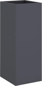 vidaXL Jardinieră, antracit, 32x29x75 cm, oțel
