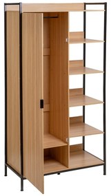 Șifonier în culoare naturală deschis 100x190x48 cm Armarios – Casa Selección