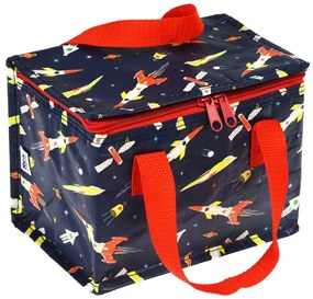 Geantă termoizolantă albastru-închis Space Age Rocket – Rex London