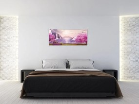 Tablou cu lac (120x50 cm)