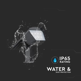 Lampă solară LED 2 în 1 LED/1,3W/3,7V 3000/4000/6400K IP65 1200 mAh