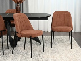 Scaun Ella (cupru + negru). 1111043