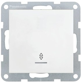 Intrerupator cap scara cu led 10A, IP20, Alb, Panasonic Karre Plus 55