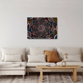Tablou pe sticlă - Vortex (70x50 cm)