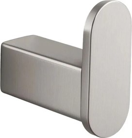 Cuier simplu Balneo Qarx finisaj inox periat