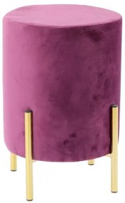 Taburete catifea 28x42cm Purple Stylish