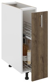 Corp Baza Jolly Karo, Stejar Bronz/Alb, 20 x 50 x 80 cm