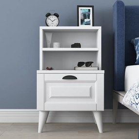 Noptiera BD105 - 2030, Alb