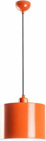Lustra DUZ, portocaliu, metal, 20x25-110 cm