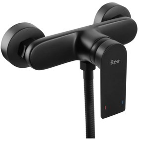 Rea Verso baterie de dus perete negru REA-B7900
