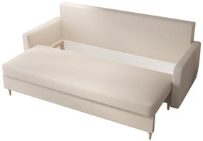 Canapea două locuri Aura (crem). 1056631