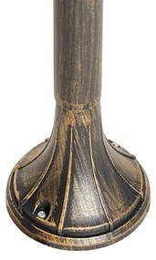 Lămpă clasică de exterior auriu antic 100 cm IP44 - Daphne
