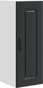 vidaXL Dulap de bucătărie Kalmar Negru 30 x 31 x 80 cm Lemn compozit