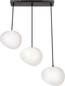Lustră alb-negru Stones – Candellux Lighting