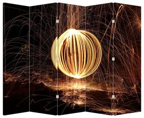 Paravan - Bilă iluminată (210x170 cm)