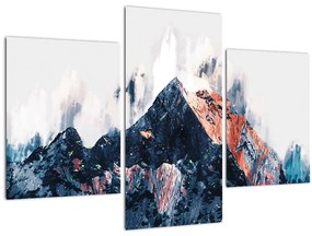 Tablou - Pădure, abstrecție (90x60 cm)