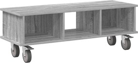 vidaXL Support TV Gri Sonoma 100 x 35 x 35 cm Lemn compozit