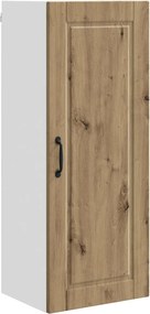 vidaXL Dulap de bucătărie cu raft Stejar Artizanal 40 x 31 x 100 cm