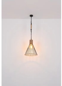 Lustră pe lanț Globo 15676H1 HALIA 1xE27/60W/230V