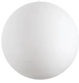 Lustră pe cablu Ideal Lux CARTA 1xE27/25W/230V d. 40 cm alb