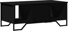 vidaXL Măsuță de cafea, negru, 100x51x40 cm, lemn prelucrat