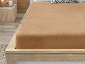 Cearsaf Cocolino microplus cu elastic SOFT 200x220 cm bej