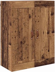 vidaXL Dulap montat pe perete Lemn Vechi 69,5 x 34 x 90 cm