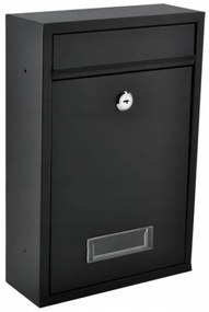 Cutie poștală neagră 21,7x32 cm