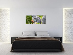 Tablou cu lemur (120x50 cm)