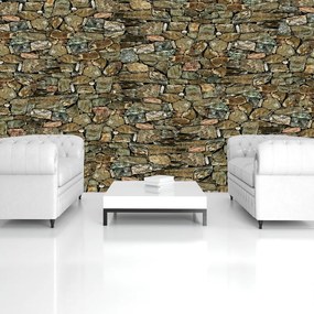 Fototapet - Stone Wall Rock (152,5x104 cm)