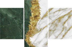 Tablou - Marmură verde N⁰1 (90x60 cm)