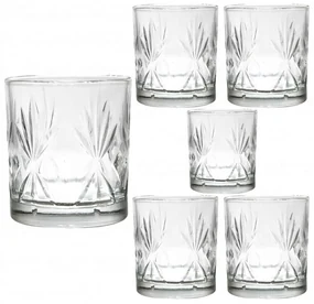 Set 6 pahare de 305 ml din sticla, Cesiro