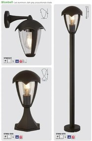 Stalp mediu de exterior IP44 Bluebell H-97cm