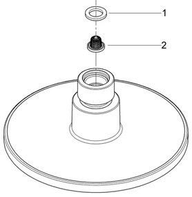 GROHE 28233000 - Cap de duș EUPHORIA COSMOPOLITAN 160, crom lucios