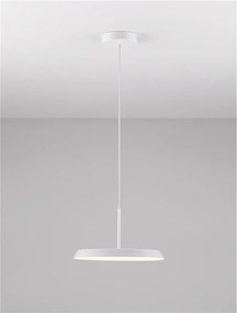 Lustra/Pendul LED design decorativ OPHELIA alb